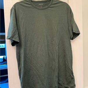 Proof Men's Short Sleeve Crew Neck T-Shirt in Olive Green